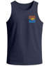 Herren Tank-Top Logo Print Sommer Sonne Welle Strand Beach Style Muskelshirt Neverless®preview