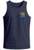 Herren Tank-Top Logo Print Sommer Sonne Welle Strand Beach Style Muskelshirt Neverless®preview