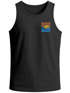 Herren Tank-Top Logo Print Sommer Sonne Welle Strand Beach Style Muskelshirt Neverless®preview