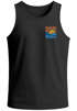 Herren Tank-Top Logo Print Sommer Sonne Welle Strand Beach Style Muskelshirt Neverless®preview