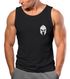 Herren Tank-Top Logo Print Sparta-Helm Spartaner Gladiator Krieger Warrior Fashion Gym Streetstyle Muskelshirt Neverless®preview