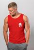 Herren Tank-Top Logo Print Sparta-Helm Spartaner Gladiator Krieger Warrior Fashion Gym Streetstyle Muskelshirt Neverless®preview
