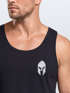 Herren Tank-Top Logo Print Sparta-Helm Spartaner Gladiator Krieger Warrior Fashion Gym Streetstyle Muskelshirt Neverless®preview