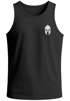Herren Tank-Top Logo Print Sparta-Helm Spartaner Gladiator Krieger Warrior Fashion Gym Streetstyle Muskelshirt Neverless®preview