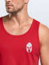 Herren Tank-Top Logo Print Sparta-Helm Spartaner Gladiator Krieger Warrior Fashion Gym Streetstyle Muskelshirt Neverless®preview