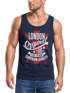 Herren Tank-Top London Vintage England Großbritannien UK Flagge Muskelshirt Muscle Shirt Neverless®preview