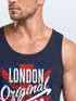 Herren Tank-Top London Vintage England Großbritannien UK Flagge Muskelshirt Muscle Shirt Neverless®preview
