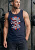 Herren Tank-Top London Vintage England Großbritannien UK Flagge Muskelshirt Muscle Shirt Neverless®preview