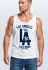 Herren Tank Top Los Angeles California LA Palme Neverless®preview