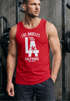 Herren Tank Top Los Angeles California LA Palme Neverless®preview