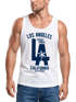 Herren Tank Top Los Angeles California LA Palme Neverless®preview