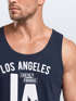 Herren Tank Top Los Angeles California LA Palme Neverless®preview