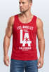 Herren Tank Top Los Angeles California LA Palme Neverless®preview