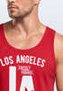 Herren Tank Top Los Angeles California LA Palme Neverless®preview