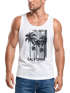 Herren Tank-Top Los Angeles California USA Sommer Bedruckt Print Surfing Fitness Muskelshirt Neverless®preview