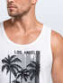 Herren Tank-Top Los Angeles California USA Sommer Bedruckt Print Surfing Fitness Muskelshirt Neverless®preview
