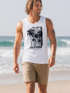 Herren Tank-Top Los Angeles California USA Sommer Bedruckt Print Surfing Fitness Muskelshirt Neverless®preview