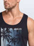 Herren Tank-Top Los Angeles California USA Sommer Bedruckt Print Surfing Fitness Muskelshirt Neverless®preview