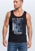 Herren Tank-Top Los Angeles California USA Sommer Bedruckt Print Surfing Fitness Muskelshirt Neverless®preview