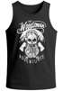 Herren Tank Top Lumberjack Woodsman Hipster Bart Skull Totenkopf Neverless®preview