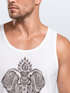 Herren Tank Top Mandala Elefant Elephant Boho Ethno Slim Fit Neverless®preview