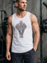 Herren Tank Top Mandala Elefant Elephant Boho Ethno Slim Fit Neverless®preview