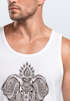 Herren Tank Top Mandala Elefant Elephant Boho Ethno Slim Fit Neverless®preview