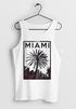 Herren Tank Top Miami Beach Palmen Skyline Neverless®preview