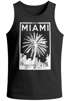 Herren Tank Top Miami Beach Palmen Skyline Neverless®preview