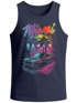 Herren Tank-Top Miami Beach USA Oldtimer Car Palmen Print Fashion Streetstyle Muskelshirt Muscle Shirt Neverless®preview