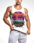 Herren Tank-Top Miami Ocean Drive South Beach Oldtimer Muskelshirt Muscle Shirt Neverless®preview