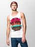 Herren Tank-Top Miami Ocean Drive South Beach Oldtimer Muskelshirt Muscle Shirt Neverless®preview