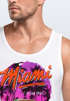 Herren Tank-Top Miami Ocean Drive South Beach Oldtimer Muskelshirt Muscle Shirt Neverless®preview