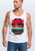 Herren Tank-Top Miami Ocean Drive South Beach Oldtimer Muskelshirt Muscle Shirt Neverless®preview