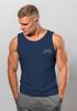 Herren Tank-Top mit Berg-Logo Outdoor Grafikshirt mit Sonnen-Print auf der Brust Muskelshirt Neverless®preview