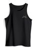 Herren Tank-Top mit Berg-Logo Outdoor Grafikshirt mit Sonnen-Print auf der Brust Muskelshirt Neverless®preview