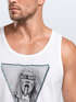 Herren Tank Top mit Frau die Mittelfinger zeigt The Lick Fuck Off Neverless®preview
