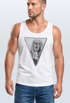 Herren Tank Top mit Frau die Mittelfinger zeigt The Lick Fuck Off Neverless®preview