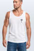 Herren Tank-Top mit Logo Print Palme Polygon Sommer Sonne Fashion Männer Muskelshirt Neverless®preview