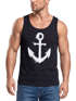 Herren Tank-Top mit maritimem Anker Motiv Muskelshirt Muscle Shirt Neverless®preview