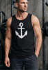 Herren Tank-Top mit maritimem Anker Motiv Muskelshirt Muscle Shirt Neverless®preview