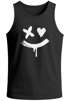 Herren Tank-Top mit Print Aufdruck Smile Techwear Fashion Streetstyle Trendmotiv Muskelshirt Neverless®preview