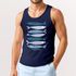 Herren Tank-Top mit Print Aufdruck Spruch respect the locals Fische Design Maritim Muskelshirt Sommer Fashion Neverless®preview