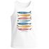 Herren Tank-Top mit Print Aufdruck Spruch respect the locals Fische Design Maritim Muskelshirt Sommer Fashion Neverless®preview