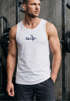 Herren Tank-Top mit Print Bär Kanu Outdoor Design Grafikshirt Sommer Fashion Muskelshirt Neverless®preview
