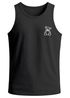 Herren Tank-Top mit Print Teddy Polygon Design Brustlogo Sommer Fashion Streetstyle Männer Muskelshirt Neverless®preview