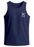 Herren Tank-Top mit Print Teddy Polygon Design Brustlogo Sommer Fashion Streetstyle Männer Muskelshirt Neverless®preview