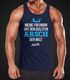 Herren Tank-Top mit Spruch Meine Freundin hat den geilsten Arsch der Welt mich Moonworks®preview