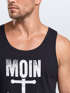 Herren Tank-Top Moin Anker Retro Printshirt T-Shirt Aufdruck Maritim Nordisch Muskelshirt Muscle Shirt Neverless®preview