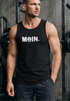 Herren Tank-Top Moin Dialekt Norden Hamburg Anker Print Männer Fashion Streetstyle Muskelshirt Neverless®preview
